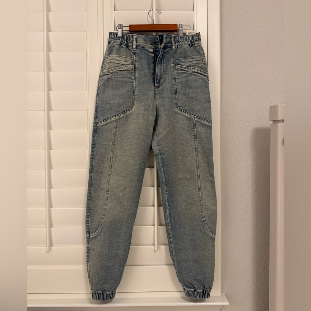 Retrofete Myla denim - Light Blue Ankle Jeans - Picture 3 of 6